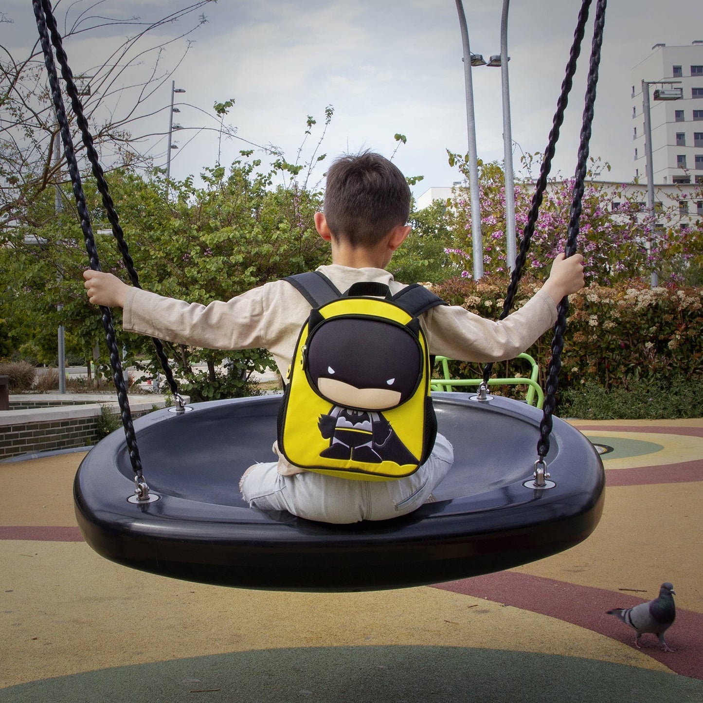 Batman Bobblehead Pocket Backpack
