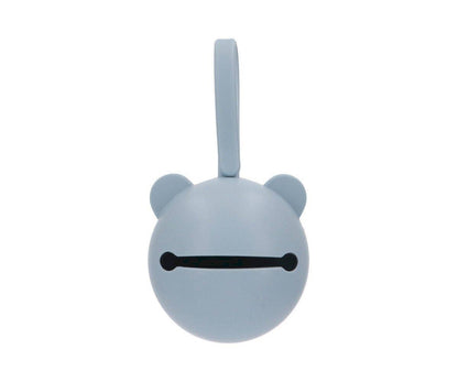 Porte-sucette en silicone Ours océan