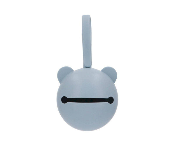 Porte-sucette en silicone Ours océan