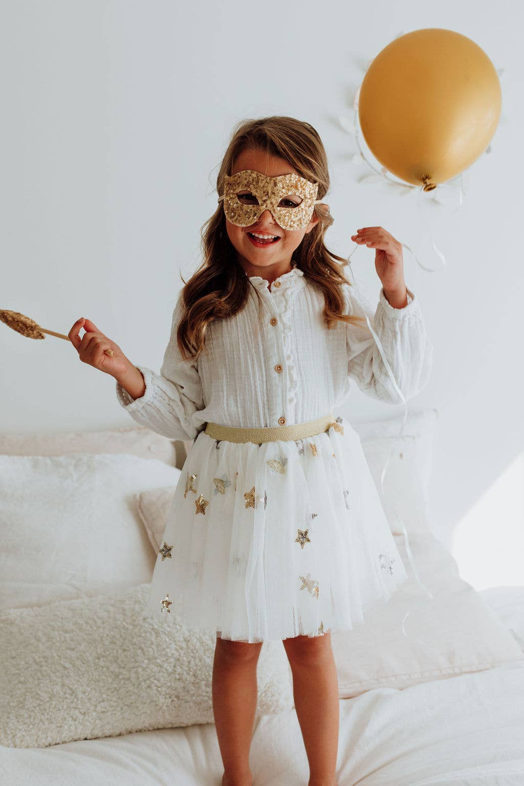 Capa - Estrellas de lentejuelas