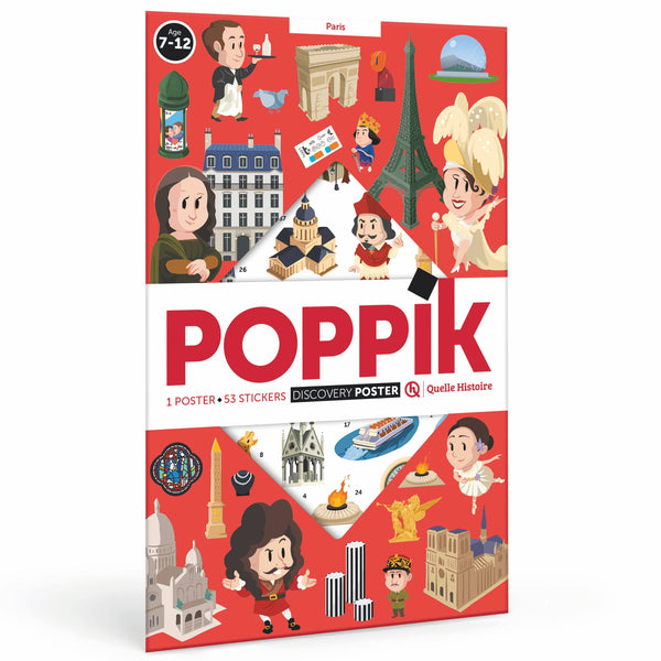 Manifesto di Poppik e che storia - Parigi