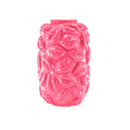 Vase - Kisses - Ceramic - Neon Pink - 17x17x27cm