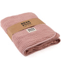 Babydecke Musselin Fleecedecke flauschig weich - rosa