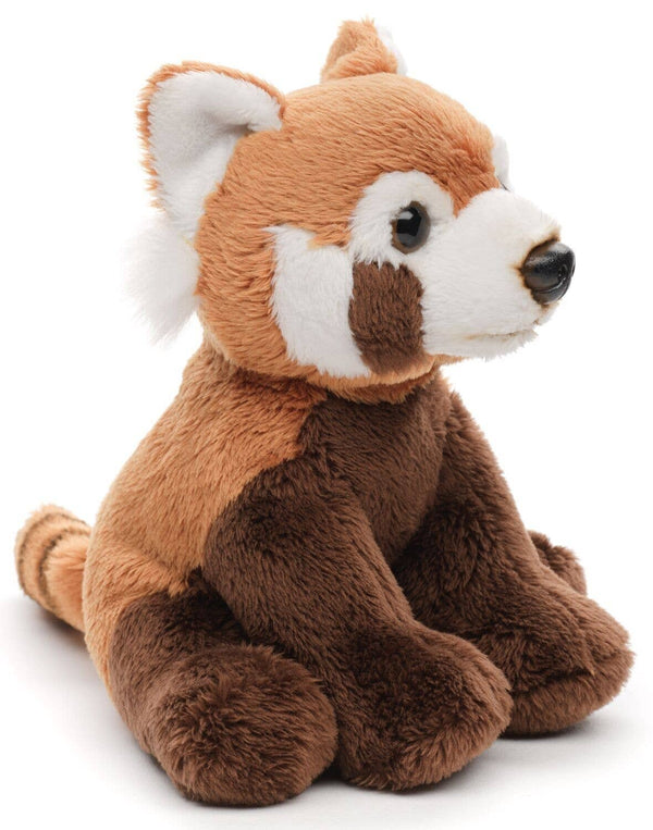 Peluche panda roux, assis Uni Toys