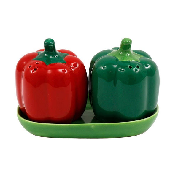 Salière et poivrière Poivrons
