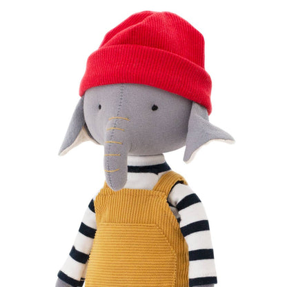 Peluche de algodón Alicio el elefante - 29 cm - 0+ meses