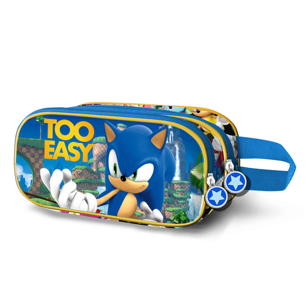 Astuccio doppio Sonic The Hedgehog Easy-3D