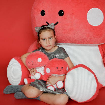 Bolsa de agua caliente de peluche con forma de hongo Warmies
