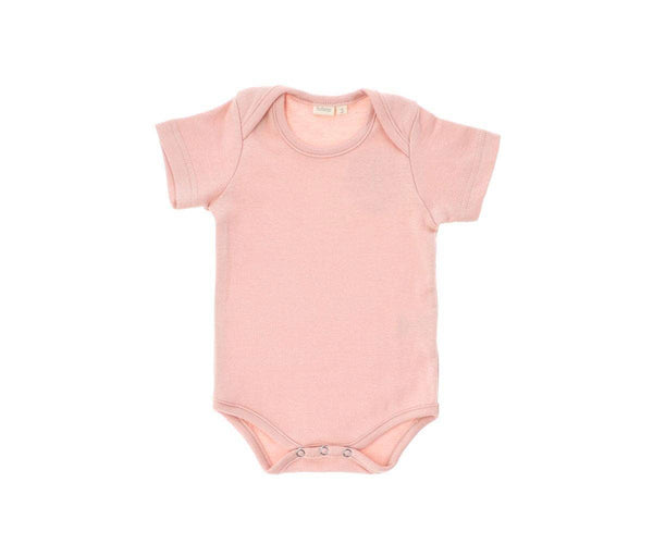 Body Bébé manches courtes Rose