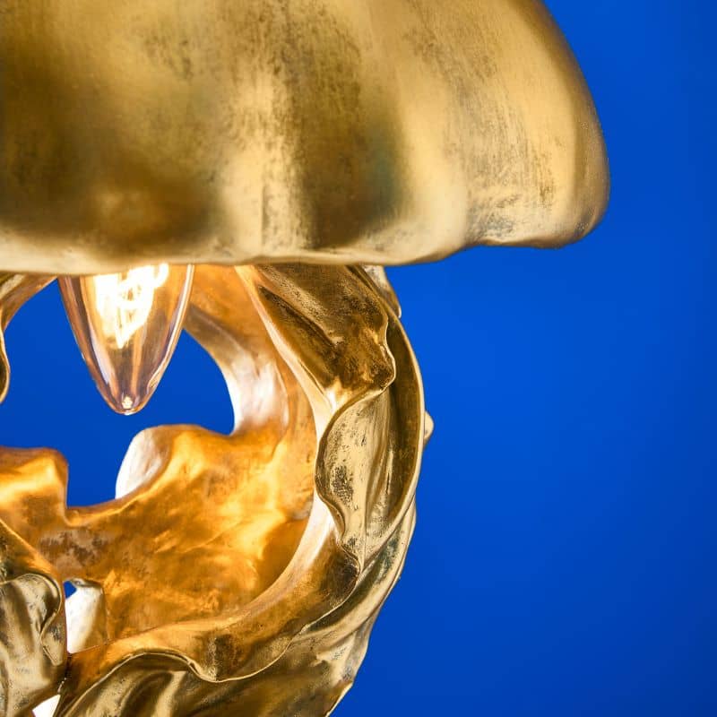 Plafonnier Ava, or, 22,5 x 21,5 x 42 cm