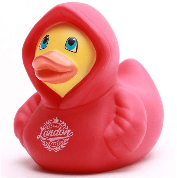Canard Hoodie London - rouge