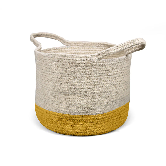 Cesta (23 cm) - Amarilla