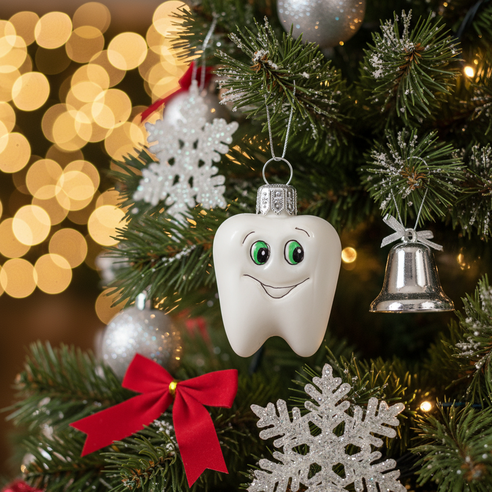 Tooth XS Christmas Ornament