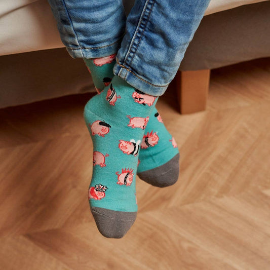 Chaussettes Enfant Cochons Déguisés