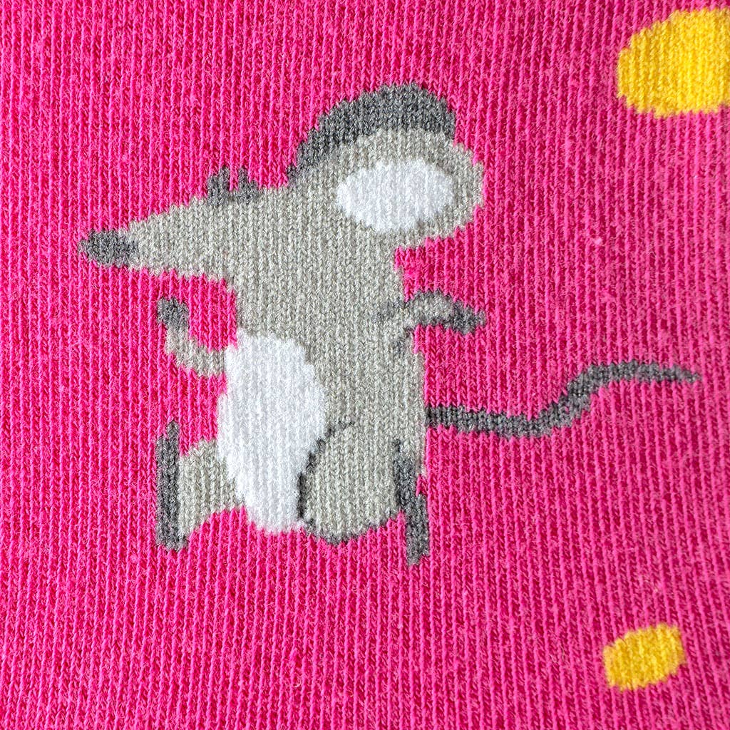 Chaussettes Enfant Souris et Fromages