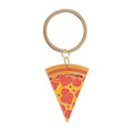 Llavero de rebanada de pizza
