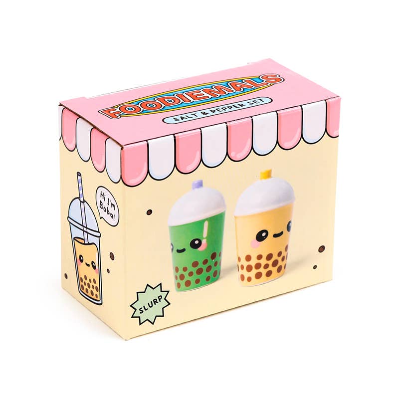 Salière et Poivrière Foodiemals - Bubble Tea
