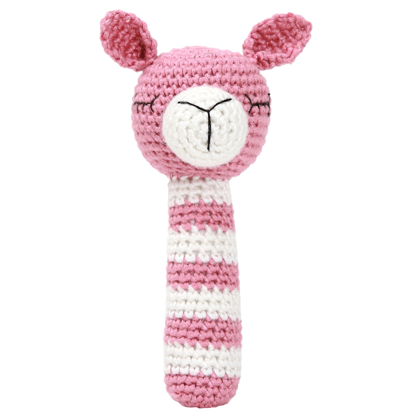 Llama Rattle - Pink