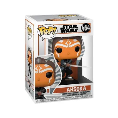 the mandalorian pop n 464 ahsoka w sabers