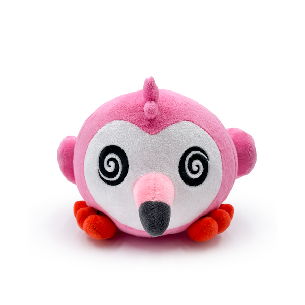 Dizzy Flamingo Stickie (6in)