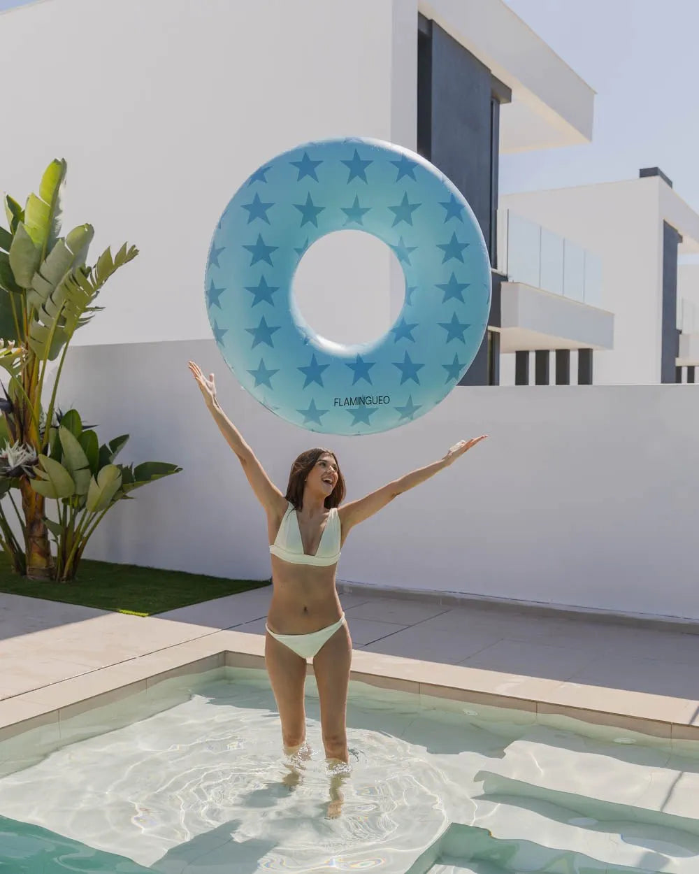 Flotador donut azul - JACKSON