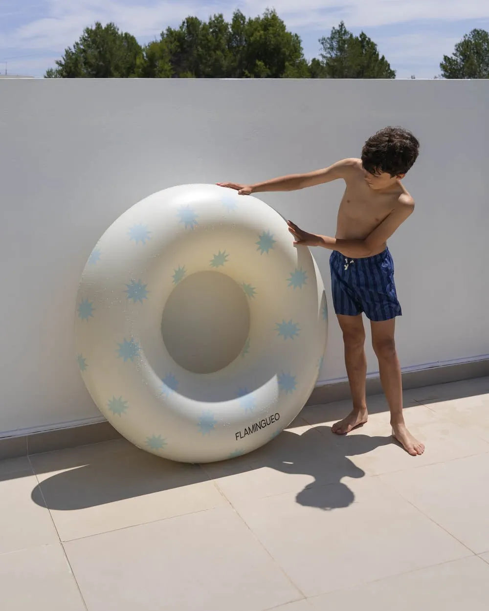 Flotador donut beige - LEO