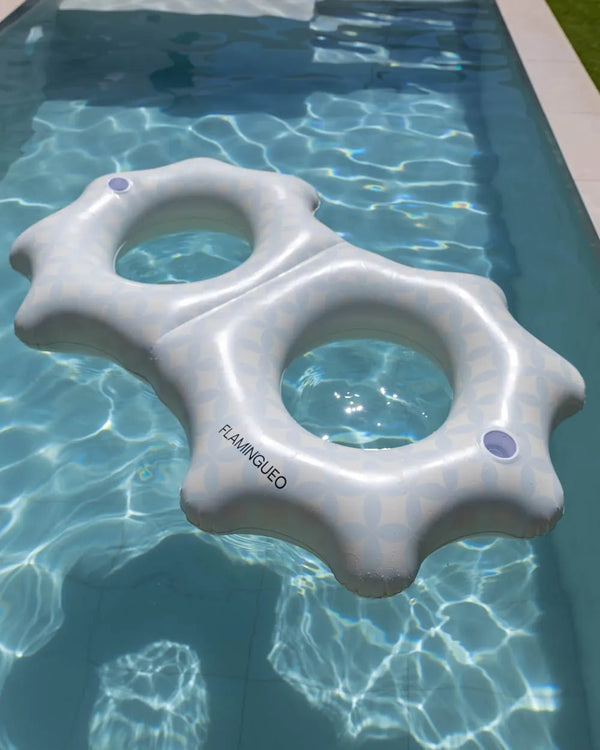 Flotador donut doble aguamarina - CIAO