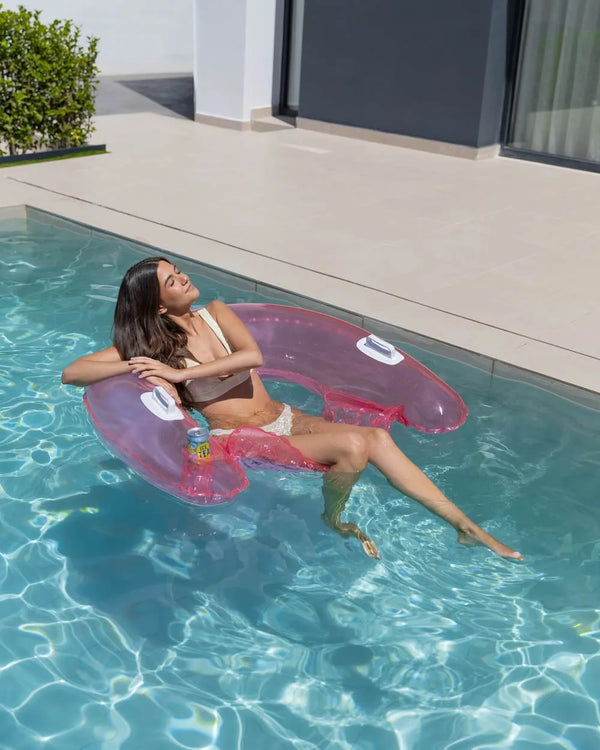 Flotador estilo silla rosa - CRETA