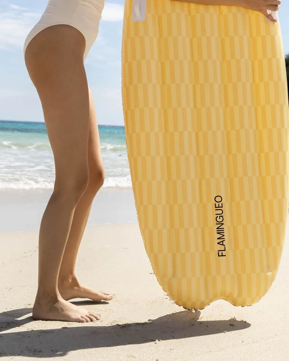 Flotador tabla surf amarilla - SANREMO