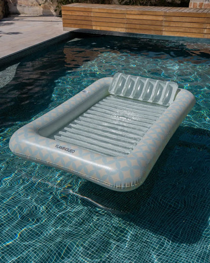 Flotador tanning pool aguamarina - ELSA