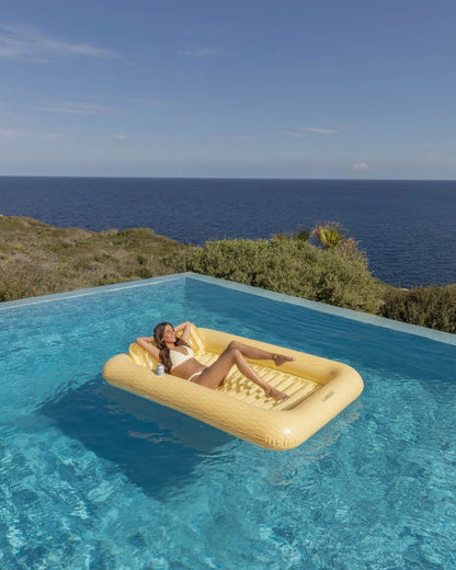 Flotador tanning pool amarilla - PORTOFINO