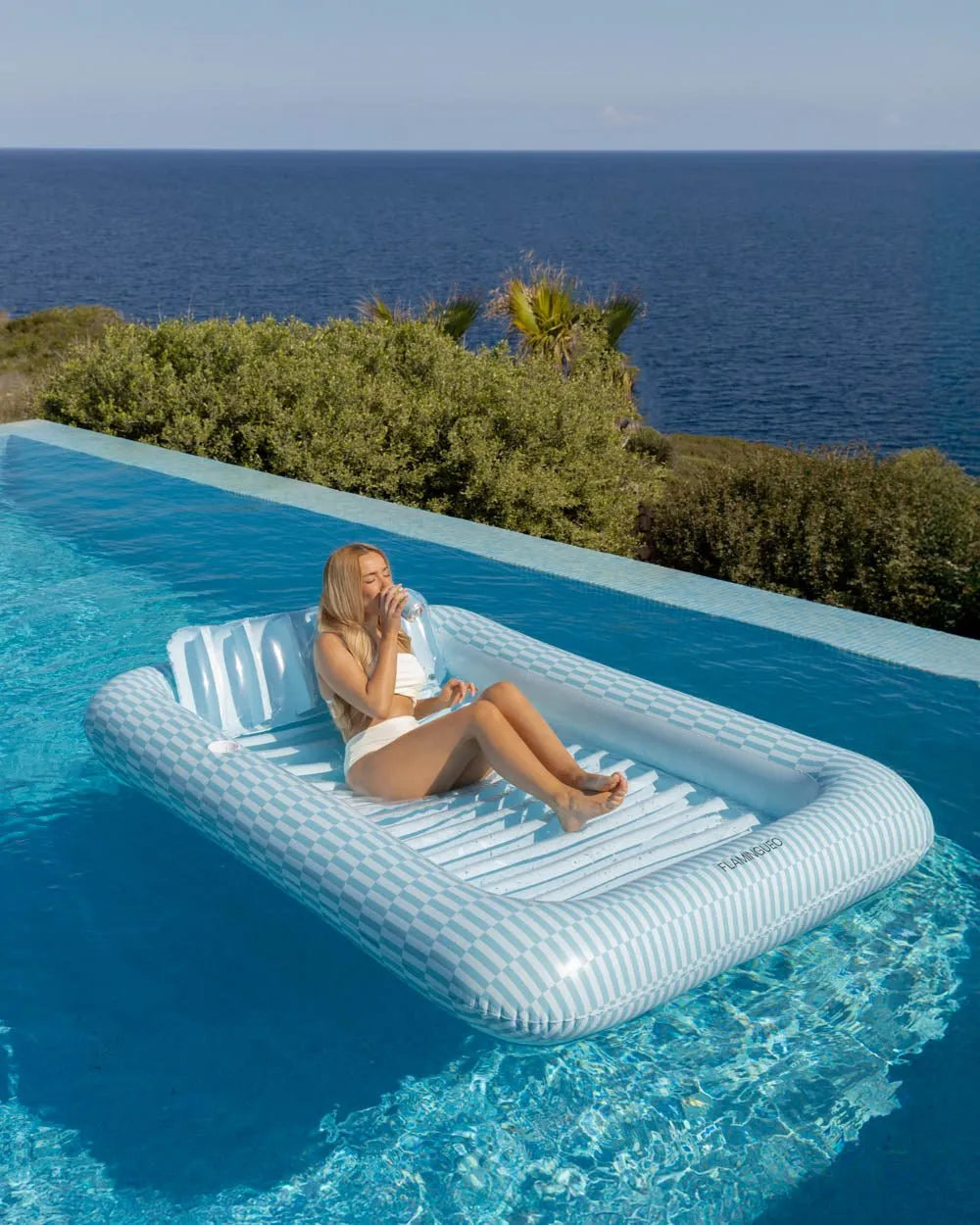Flotador tanning pool azul - PORTOFINO