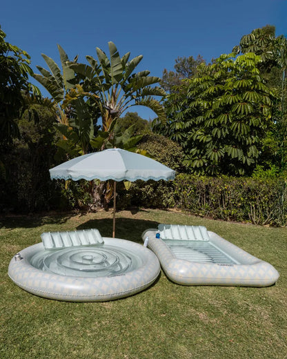 Flotador tanning pool redonda - LUNA