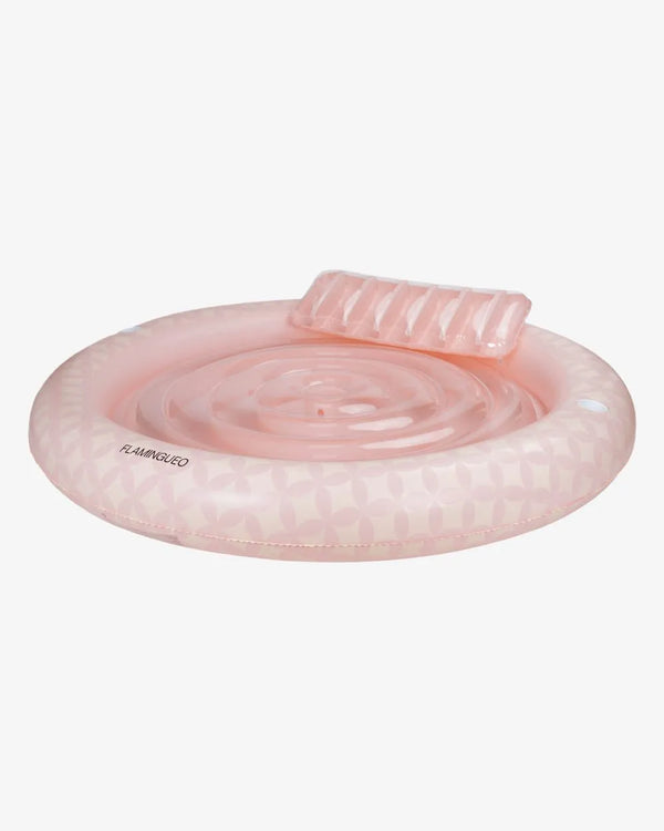Flotador tanning pool redonda rosa - LUNA