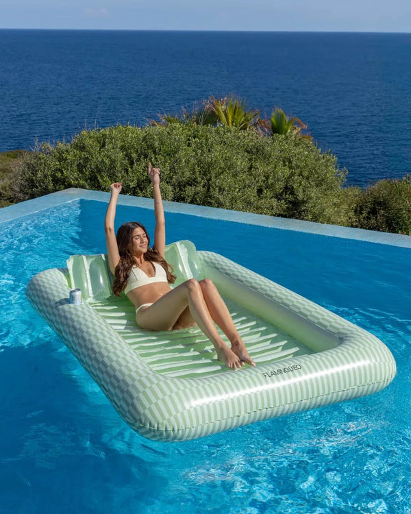 Flotador tanning pool verde - PORTOFINO