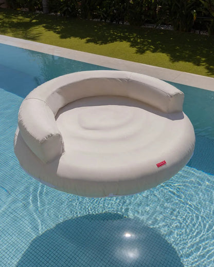 Flotador tumbona redonda beige - BABYLON