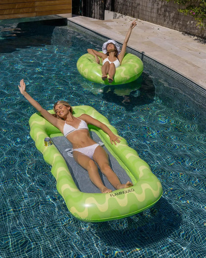 Flotador tumbona verde - ENERGY