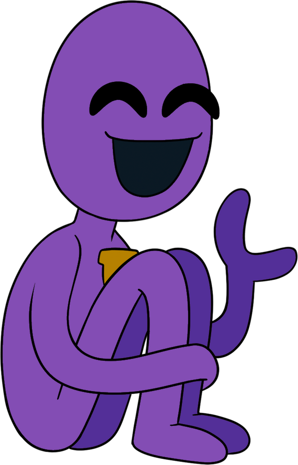 Purple Guy Pin