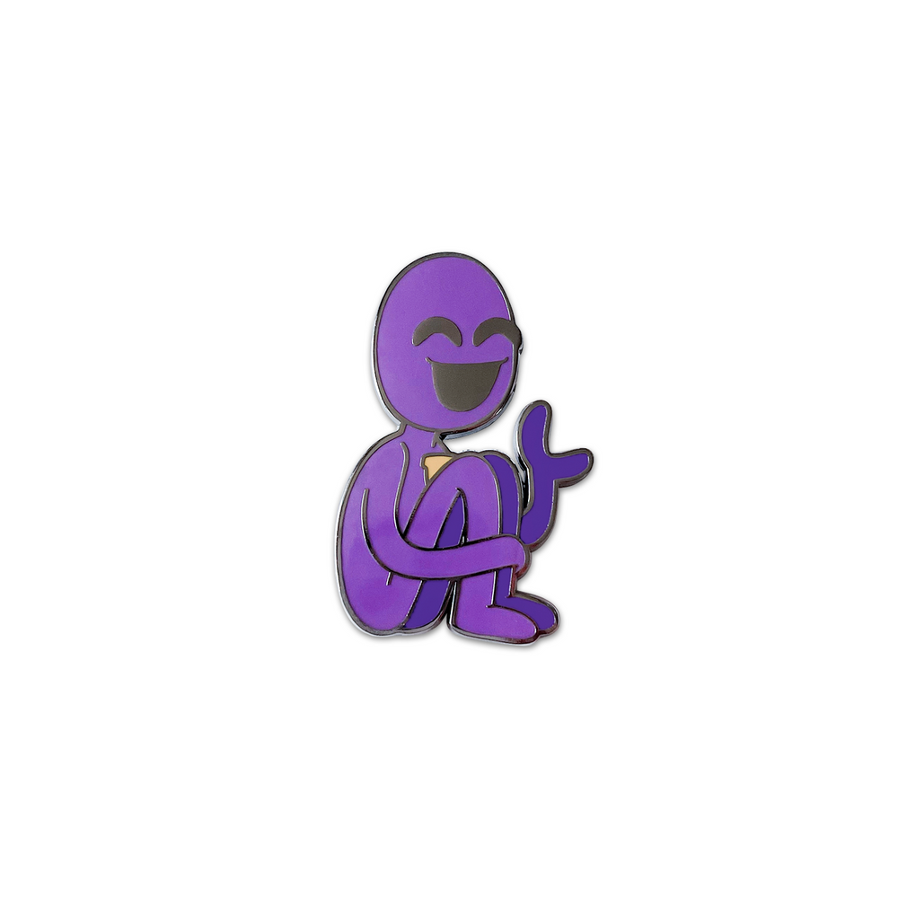 Pin's Purple Guy