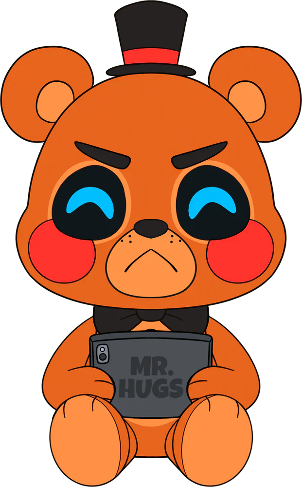 Peluche do Freddy que Desiste da Raiva 