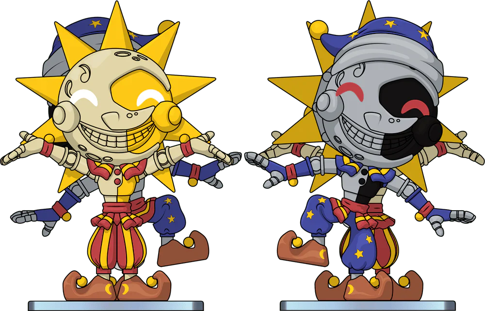 Figurine Sun & Moon