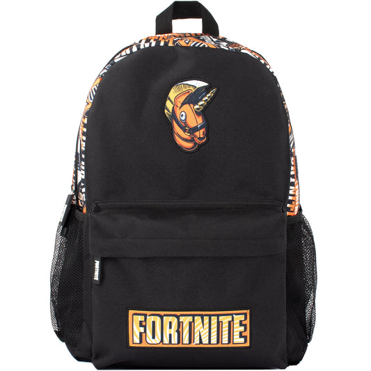 Fortnite Orange Sac à dos scolaire garçon