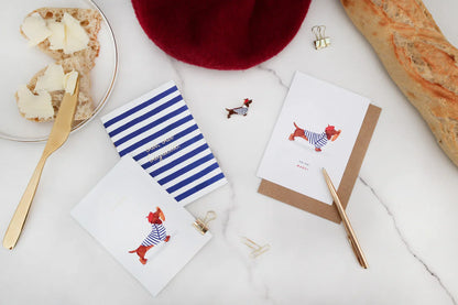 Oui oui Merci - Greeting card