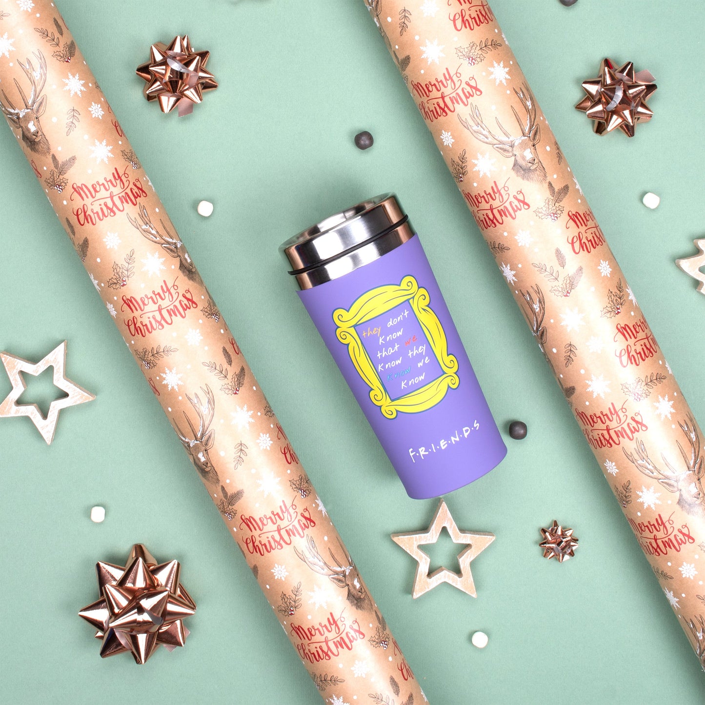 Friends Travel Mug – violet