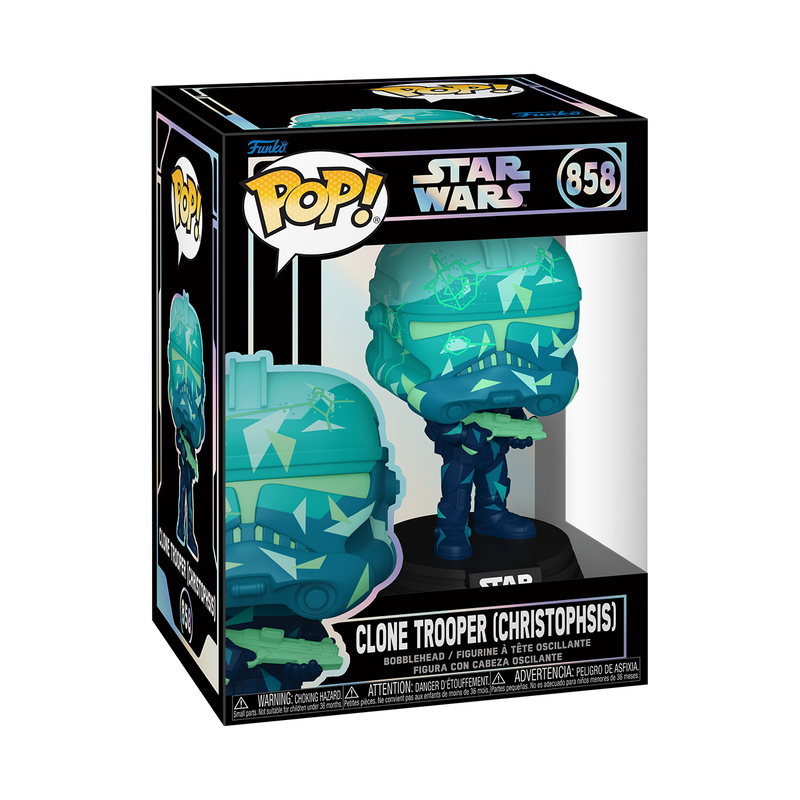 Funko Pop! Clone Trooper Christophsis 858 - boîte officielle Funko