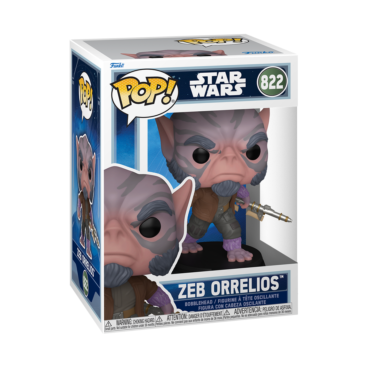 Pop! Zeb Orrelios with Bo-Rifle #822 - vue 2