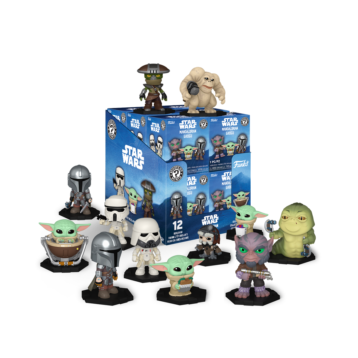 The Mandalorian and Grogu Mystery Minis - assortiment