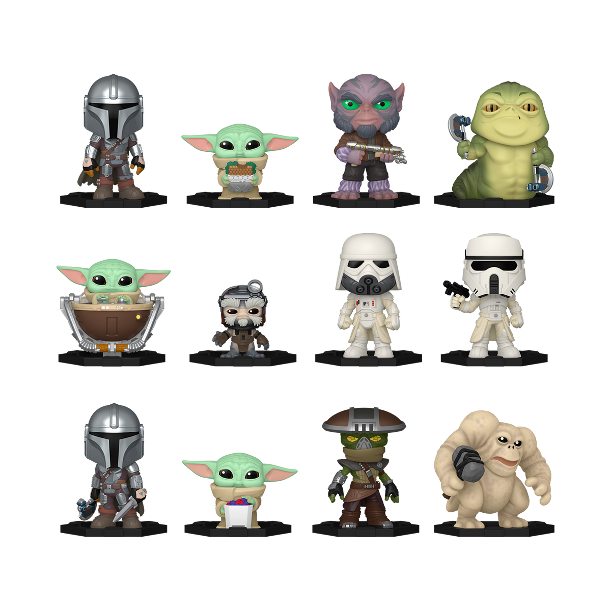 The Mandalorian and Grogu Mystery Minis