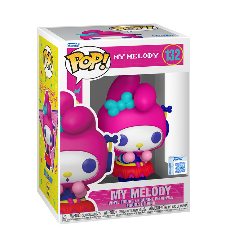 Funko Pop! My Melody Retro Arcade 132 - boîte officielle Funko