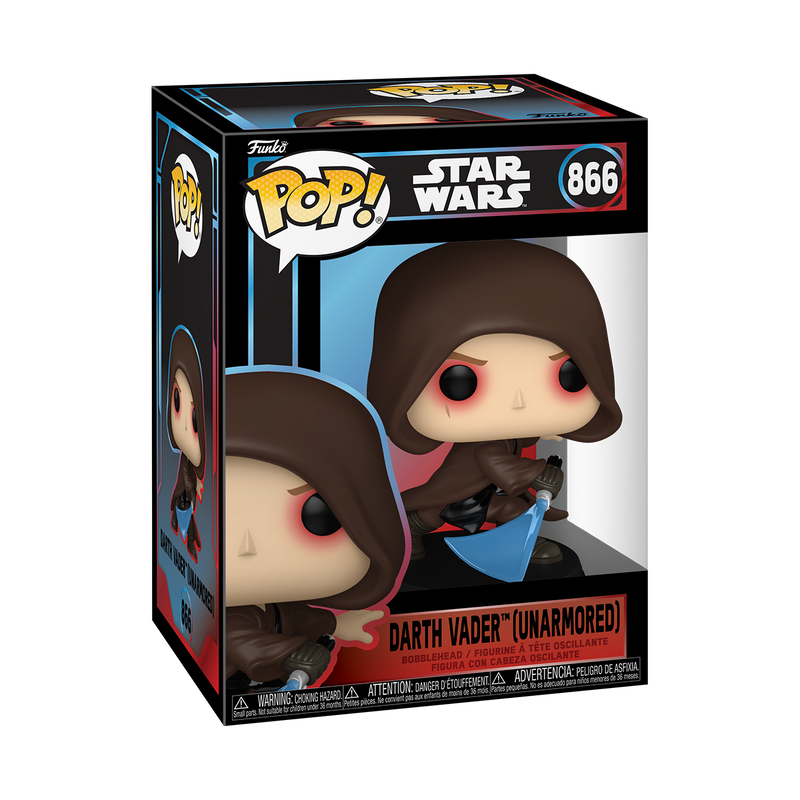 Funko Pop! Darth Vader Unarmored 866 - boîte officielle Funko